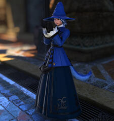 Her first MSQ outfit.